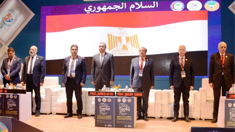 رئيس جامعة طنطا ونائب المحافظ يشهدان انطلاق المؤتمر السنوى الـ 35 لطب طنطا