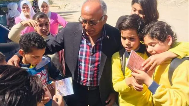 تنشيط السياحة تنفذ ندوات تثقيفية لطلاب الفرافرة بالوادى الجديد.صور