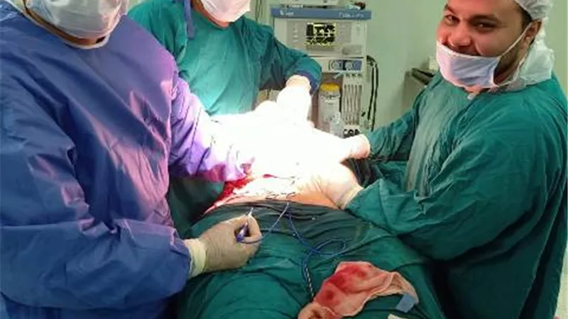 لأول مرة إجراء 11 عملية تجميل بمركز ههيا للحروق في الشرقية.صور