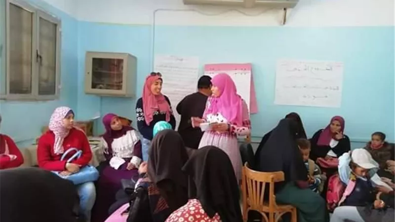 بالمودة هنكمل حياتنا برنامج لتوعية المقبلات علي الزواج بأسيوط.صور