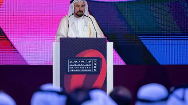 حاكم الشارقة يشهد افتتاح الدورة التاسعة من منتدى الاتصال الحكومي