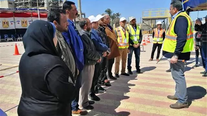 استمرار فعاليات الأسبوع التدريبى بمياه أسيوط..بالصور