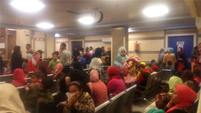 طب جامعة حلوان تنجح فى الكشف على650 مريض بالمجان فى مستشفى بدر الجامعى بالصور