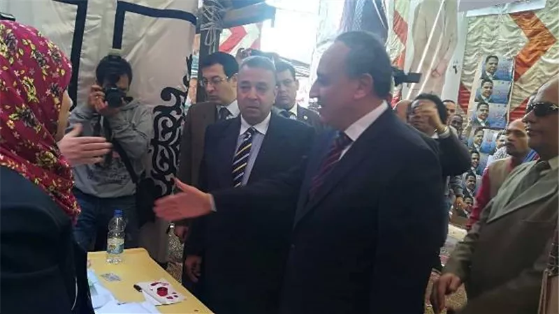 سلامة وبريك يتفقدان سير انتخابات مؤسسة الأهرام.. صور وفيديو