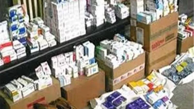 ضبط ٢٤١ عبوة دوائية غير صالحة للاستهلاك الآدمي بالشرقية