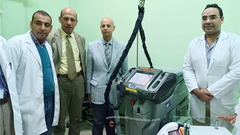 تقديم الخدمة التكميلية لـ ٣٠٠ حالة بوحدة الليزر بههيا للحروق خلال فبراير