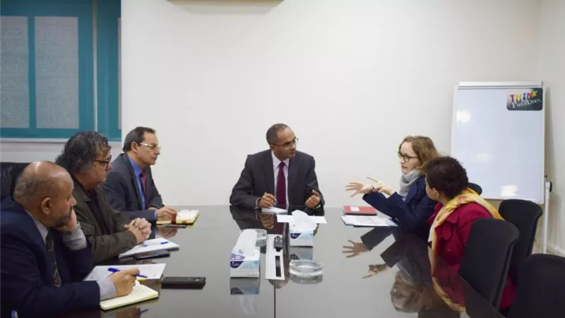 نائب وزير الإسكان للبنية الأساسية يلتقى ممثلى بنك التعمير الألمانى