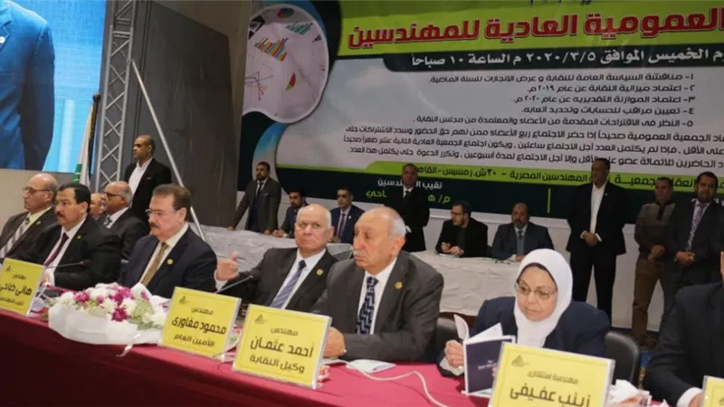 امين صندوق المهندسين : فائض تاريخى 365 مليون جنيه