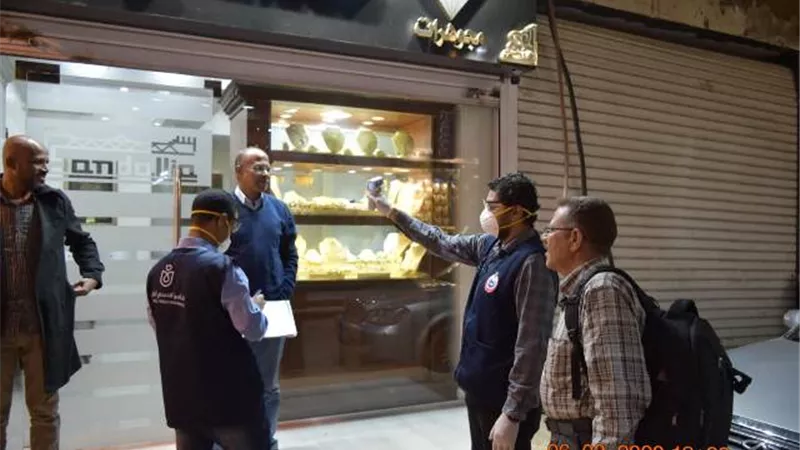 تخصيص عيادة طبية متنقلة للتمركز بمطار أسوان الدولى.صور