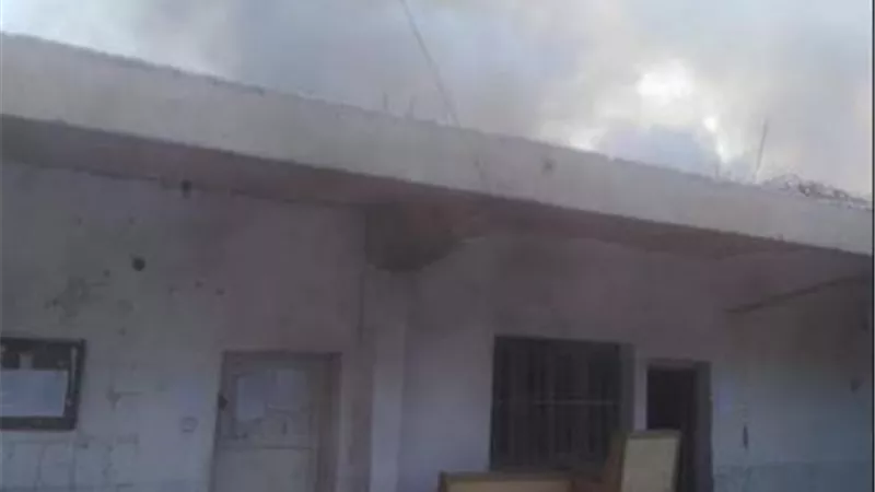 الحمايه المدنيه تسيطر على حريق بجوار معهد أزهري بنجع حمادي