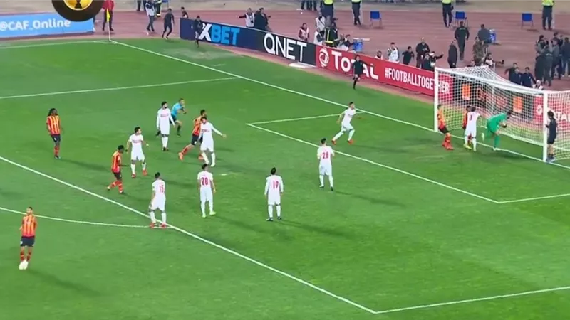 الزمالك يتأهل لنصف نهائى دورى الأبطال على حساب الترجى التونسى