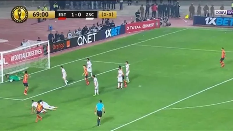 تعليق الكاف على حارس الزمالك أبوجبل أمام الترجى