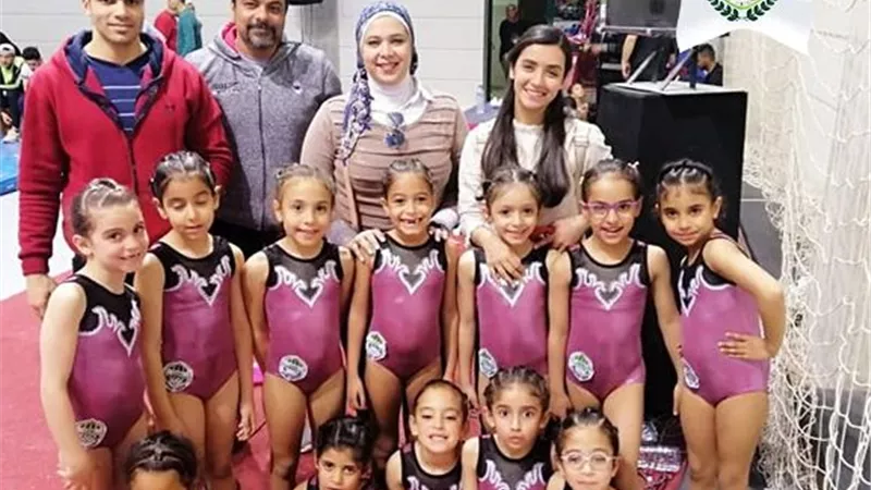 نادى جرين هيلز يحصد 12 ميدالية فى بطولة الجمهورية للجمباز.. بالأسماء والصور