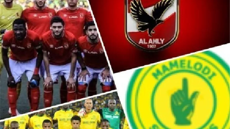 ملخص مباراة الأهلي وصن داونز دوري ابطال افريقيا