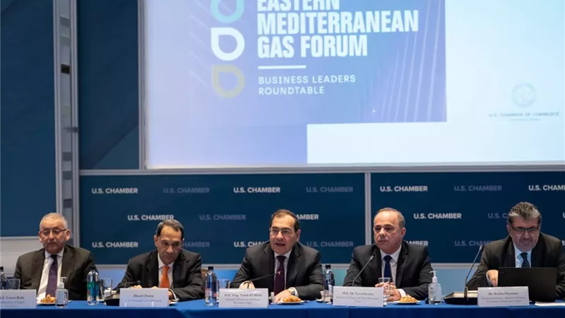 وزير البترول يشارك فى المائدة المستديرة بشأن منتدى غاز شرق المتوسط بواشنطن
