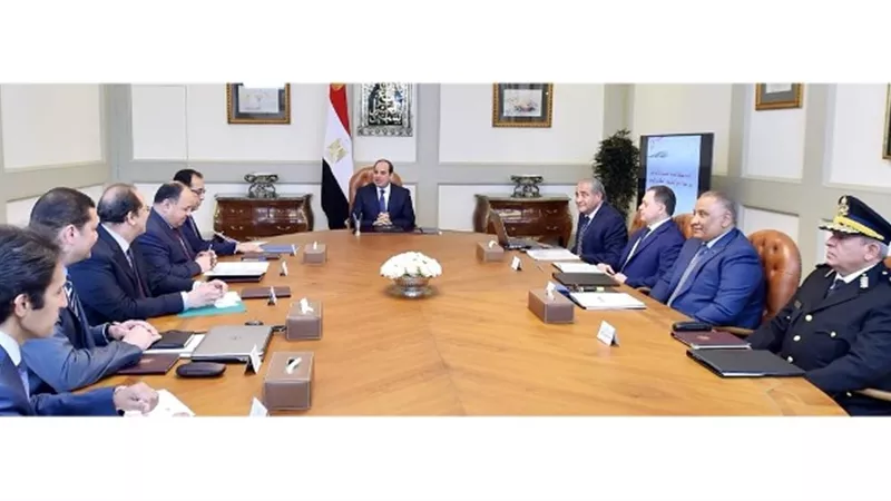 السيسي يشدد على توفير السلع الاساسية للمواطنين خاصة الفئات الاكثر استحقاقا