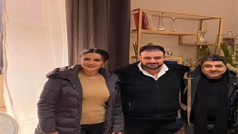 غادة عبد الرازق فى حفلة 9.. صور