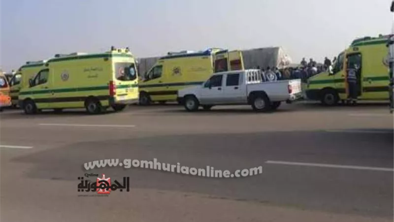 بالاسماء.. مصرع وإصابة 15 قي حادث تصادم بسبب الشبورة بالبحيرة