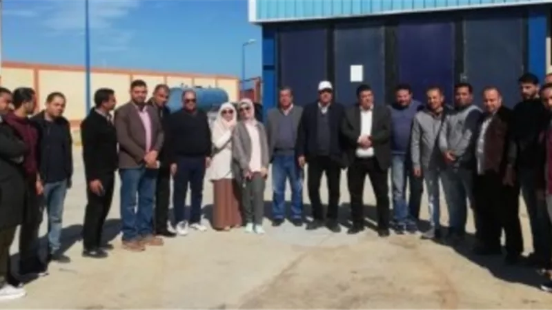 رئيس شركة المياه بشمال سيناء يتفقد مشروعات إنشاء المحطات