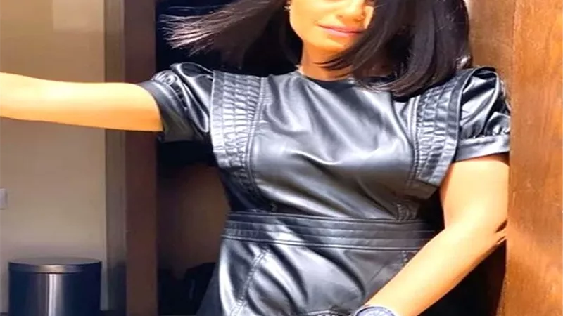 منة فضالى فى كواليس 