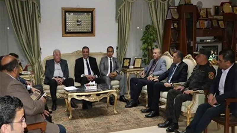 محافظ جنوب سيناء: فحص جميع العاملين والزائرين بالمدن السياحية