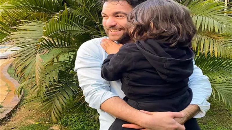 شريف رمزى يحتفل بعيد ميلاد نجله.. 