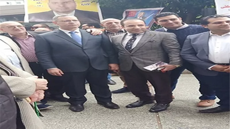 النائب أحمد بدوى يشارك فى إنتخابات المجلس والعمومية بدار التحرير.. صور