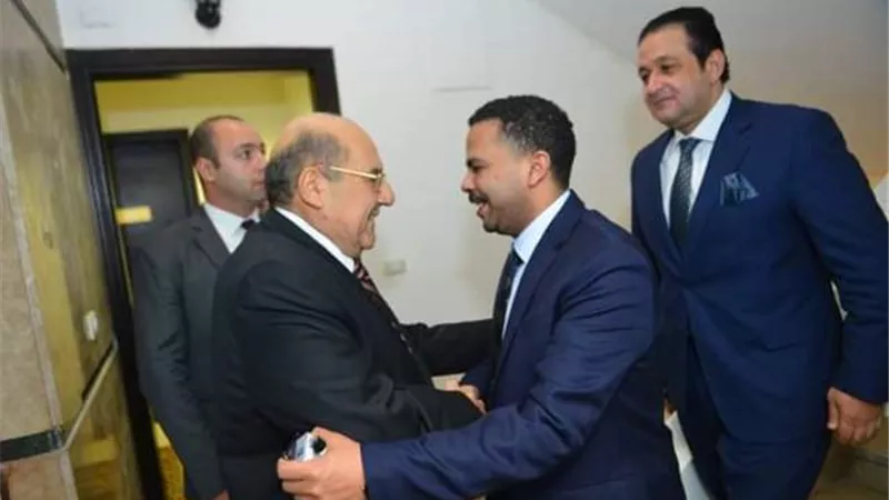 حمدى سعد يهنئ المستشار عبدالوهاب عبدالرازق برئاسة حزب مستقبل وطن