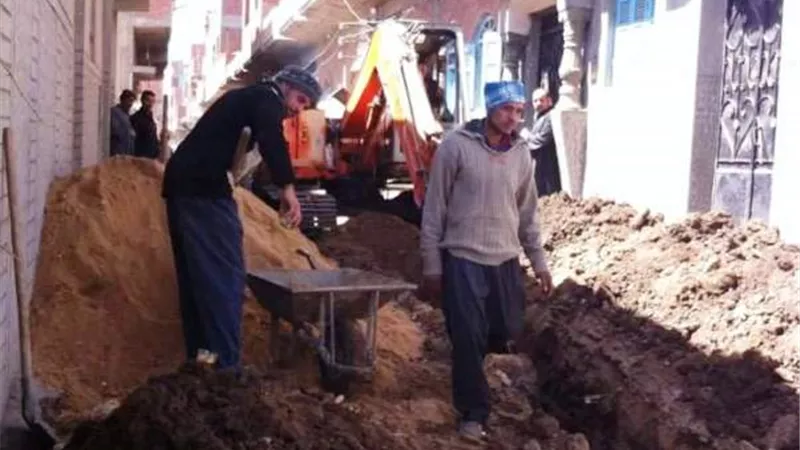 مستقبل وطن أسيوط: ٢مليون من الإسكان لدعم توصيل خطوط مياه بالصور