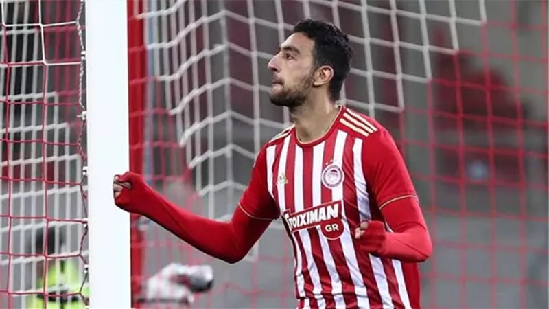 أولمبياكوس اليونانى يصدر بيانا رسميا بشأن اصابة 