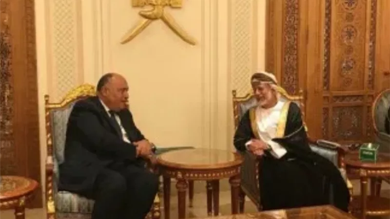 استمرارًا لمحطات جولته العربية ... سُلطان عُمان يستقبل وزير الخارجية
