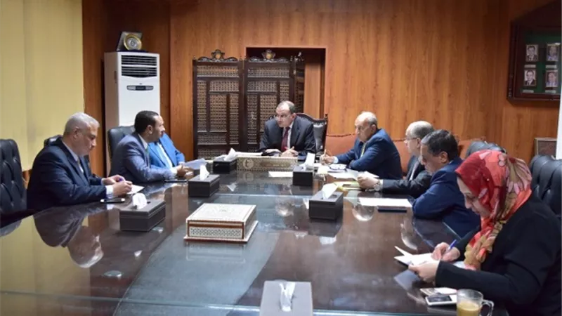 تجهيز مركز علاج طبيعى وصالة ألعاب بجامعة بنى سويف
