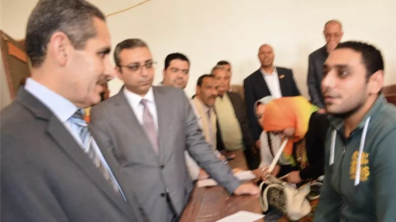 محافظ الغربية ونائبة يتفقدان فعاليات أسبوع التعليم الفني والتدريب المهني بالمحافظة