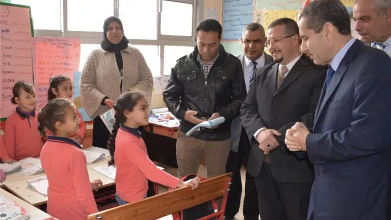 محافظ الغربية .. يتابع مبادرة رئيس الجمهورية لعلاج أمراض سوء التغذية للأطفال في المدارس