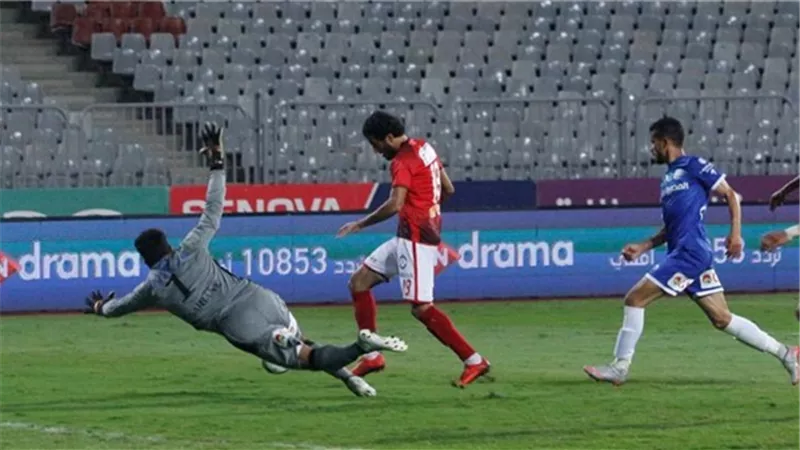 ملخص وأهداف مباراة الأهلى وسموحة بالدورى.. فيديو