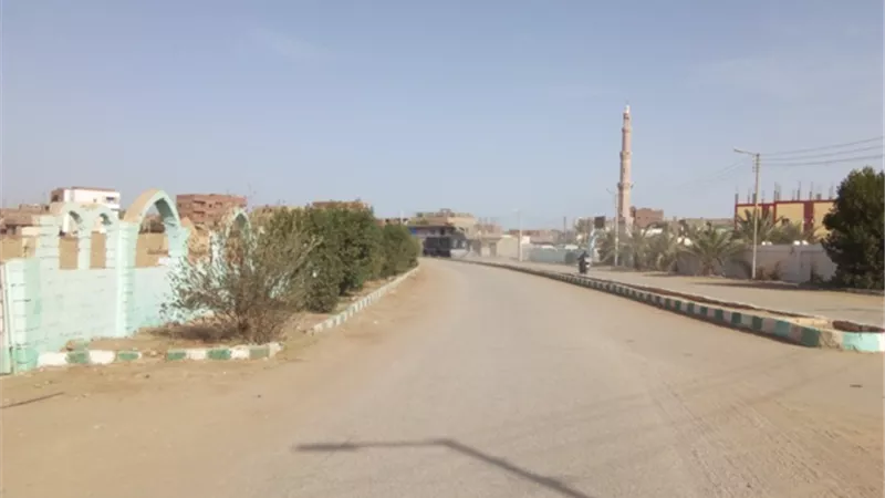 هدوء نسبي وطقس معتدل ولا وجود لرياح أو أمطار بالوادى الجديد..صور