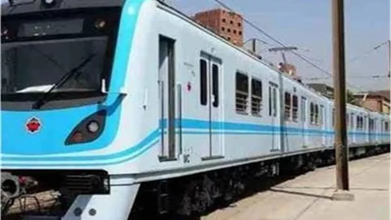 انتظام حركة مترو الانفاق خط حلوان_المرج الجديدة بعد إصلاح العطل المفاجئ