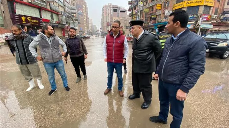الفيوم تشهد حالة شديدة من سوء الأحوال الجوية