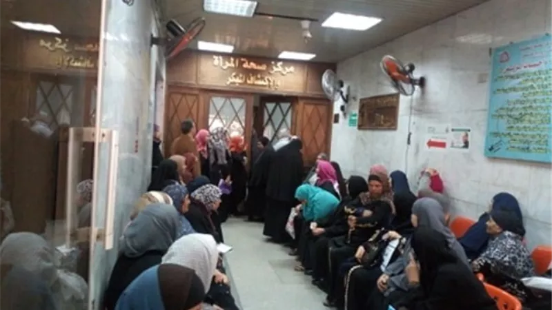 أورام طنطا يستقبل 1400 حالة من المستشفيات ضمن مبادرة صحة المرأة