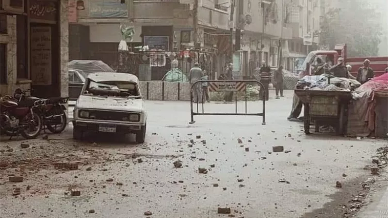 مصرع اثنان في حادث تصادم وتهشم ٣ سيارات بسبب سوء الطقس باسيوط