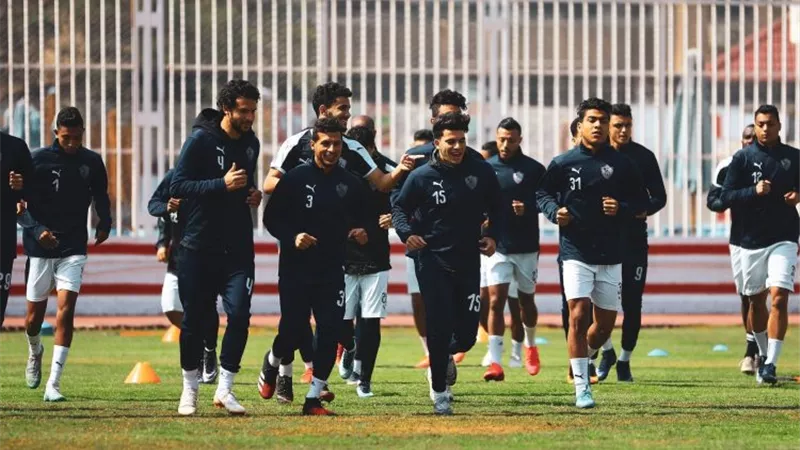 الزمالك يستأنف تدريباته غداً استعدادا لمواجهة المصرى فى الدورى