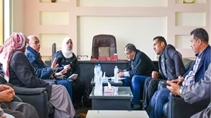 المصريين الأحرار يعرض مطالب أهالي السلوم على نائب محافظ مطروح