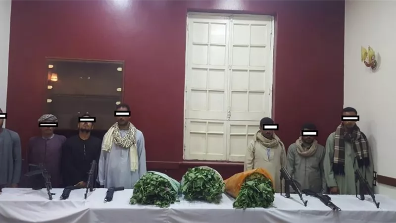 ضبط أسلحة ومخدرات في حملة أمنية مكبرة على مركز منفلوط باسيوط