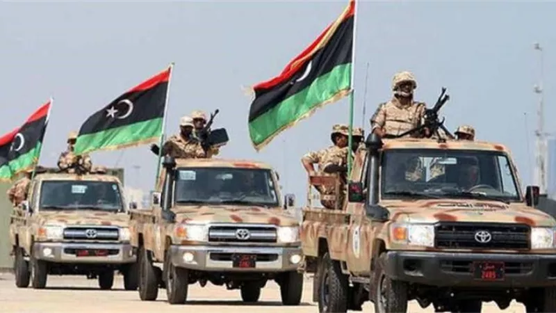 الجيش الليبى يعلن تدمير أهداف تركية شرقى مصراتة