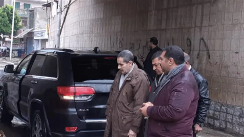 استمرار جولات محافظ الغربية الصباحية لمتابعة حالة الانفاق وشفط مياه الأمطار