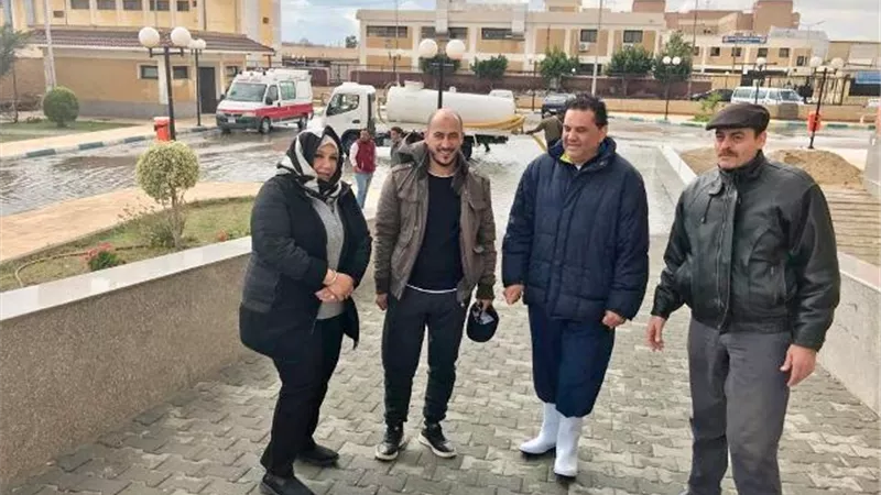 طوارئ ومستلزمات اضافية بمستشفيات جامعة القناة لمواجهة الطقس السئ