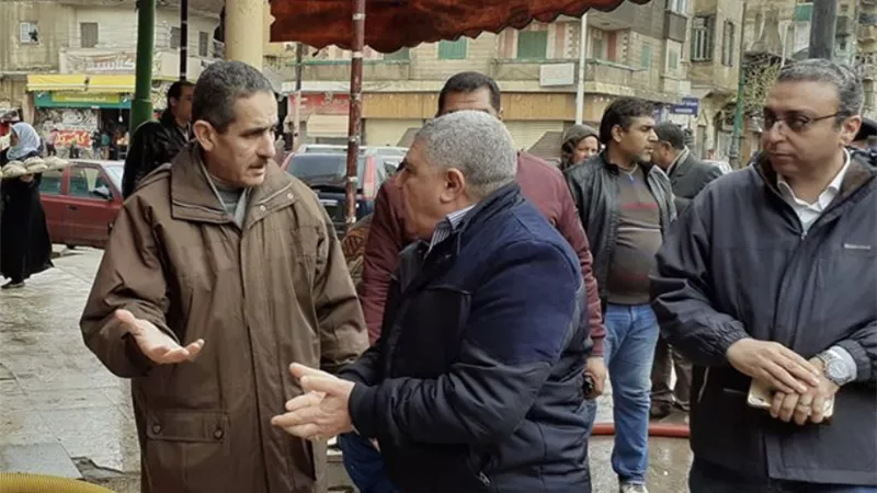 رحمى يتابع حادث انهيار منزل بقريه دفره بطنطا ويكلف التضامن الاجتماعي بمواجهة الموقف