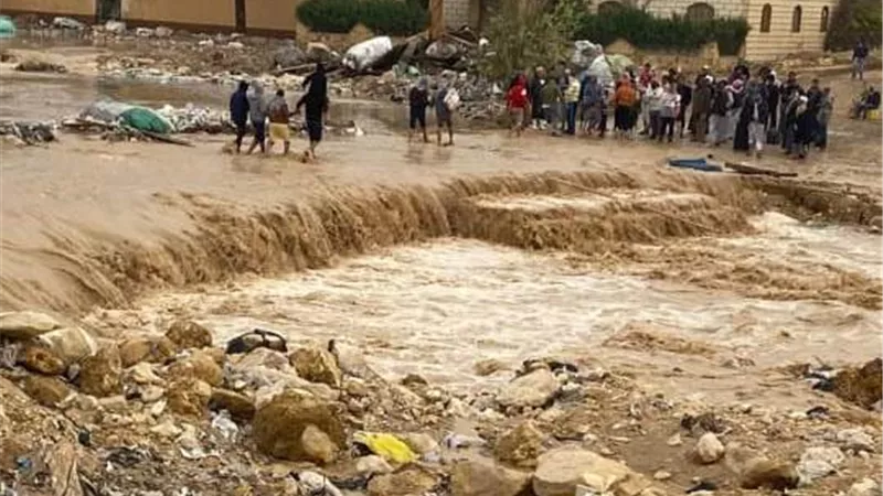 ضحايا عاصفة التنين ..مصرع 8 من بينهم 3 اطفال بزاريب 15 مايو .. صور