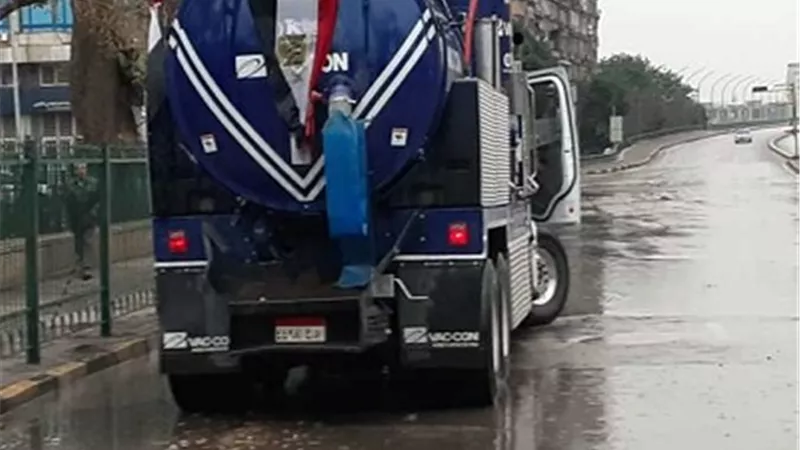 نشاط مكثف بالشرقية لإزالة اثار الأمطار