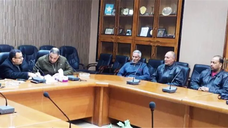 غرفة عمليات رئيسية بديوان محافظة شمال سيناء لمتابعة التطورات جوية بالصور